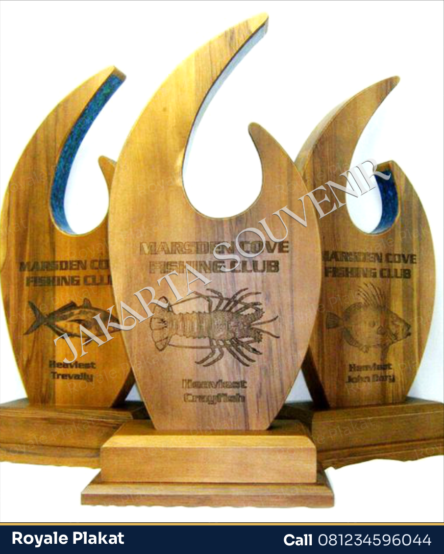 Plakat Kayu Kuliner Grafir - First Trophy