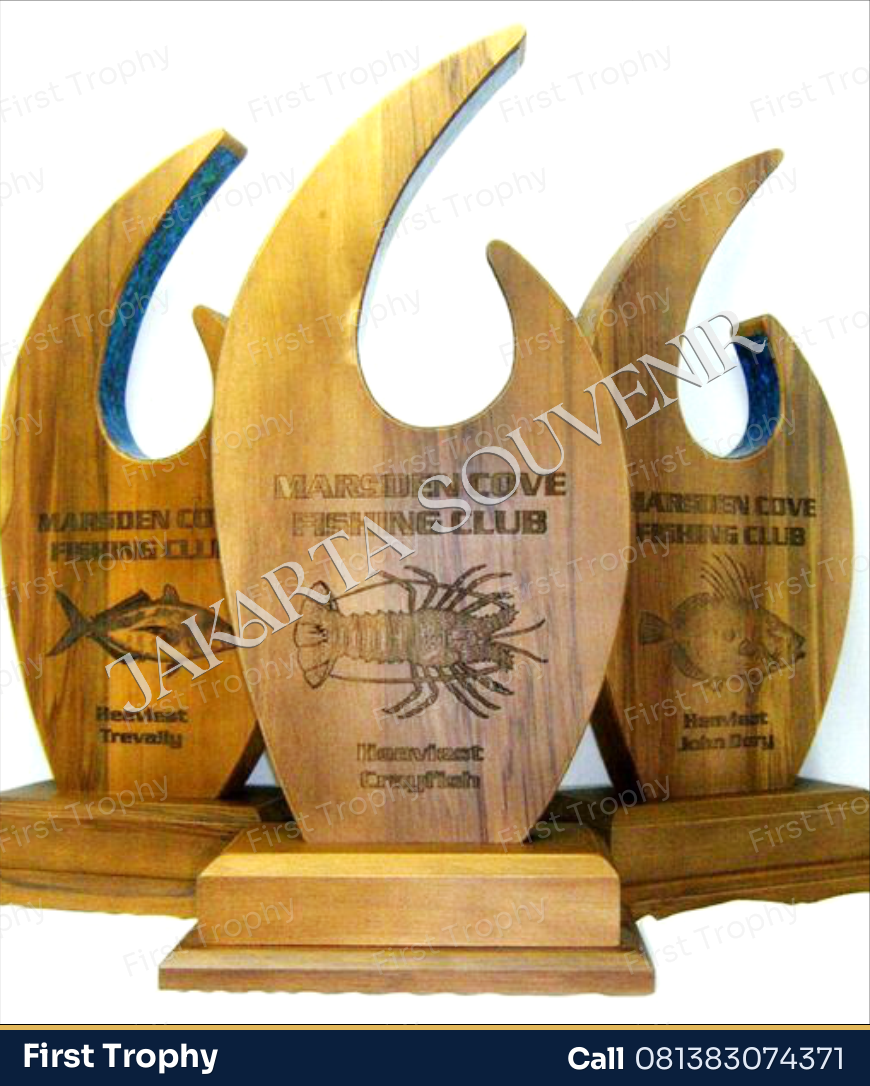 Plakat Kayu Kuliner Grafir - First Trophy