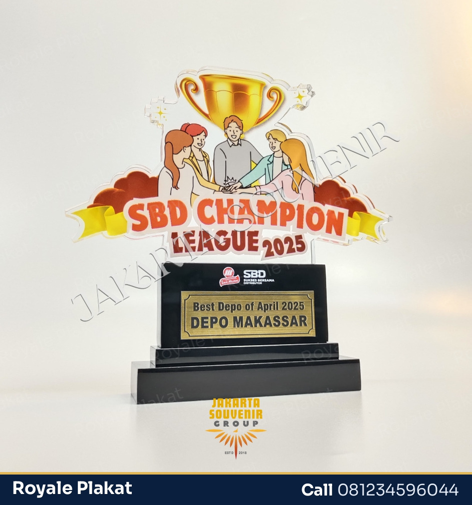Plakat Champion Award - First Trophy