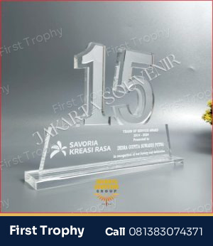 Plakat Penghargaan 15 Tahun