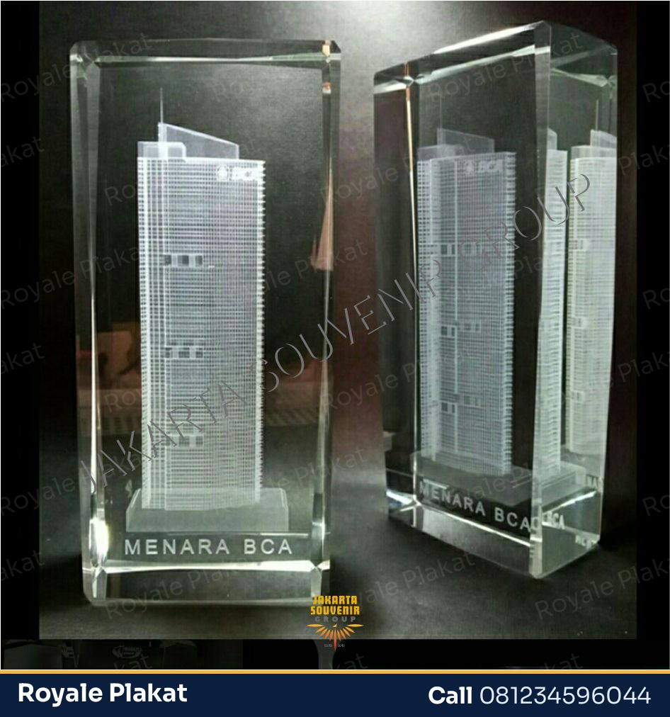Plakat Kristal Custom Khusus - First Trophy