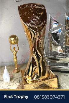 Trophy Timah Polri Brimob Custom