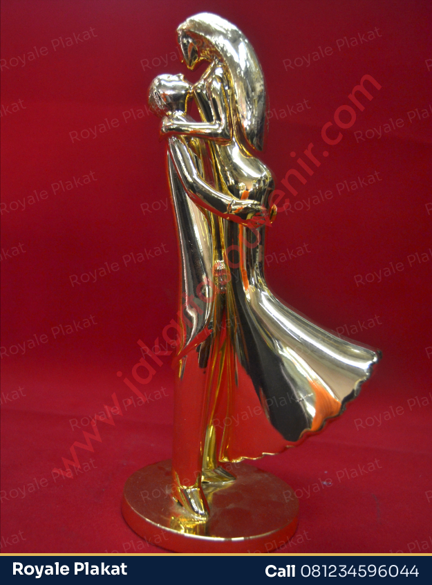 Trophy Fiber Wedding Timah - First Trophy