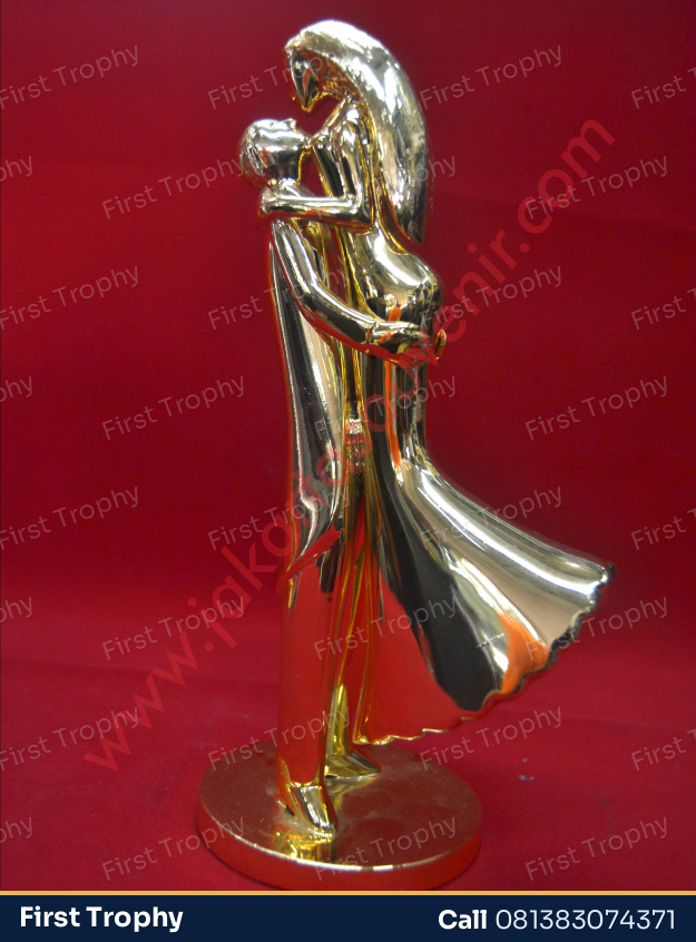 Trophy Fiber Wedding Timah - First Trophy