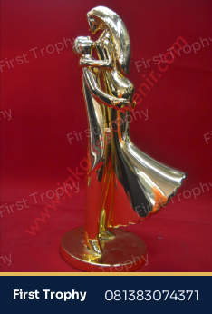 Trophy Fiber Wedding Timah