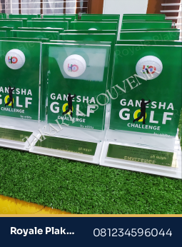 Plakat Akrilik Bola Golf