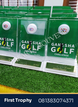 Plakat Akrilik Bola Golf