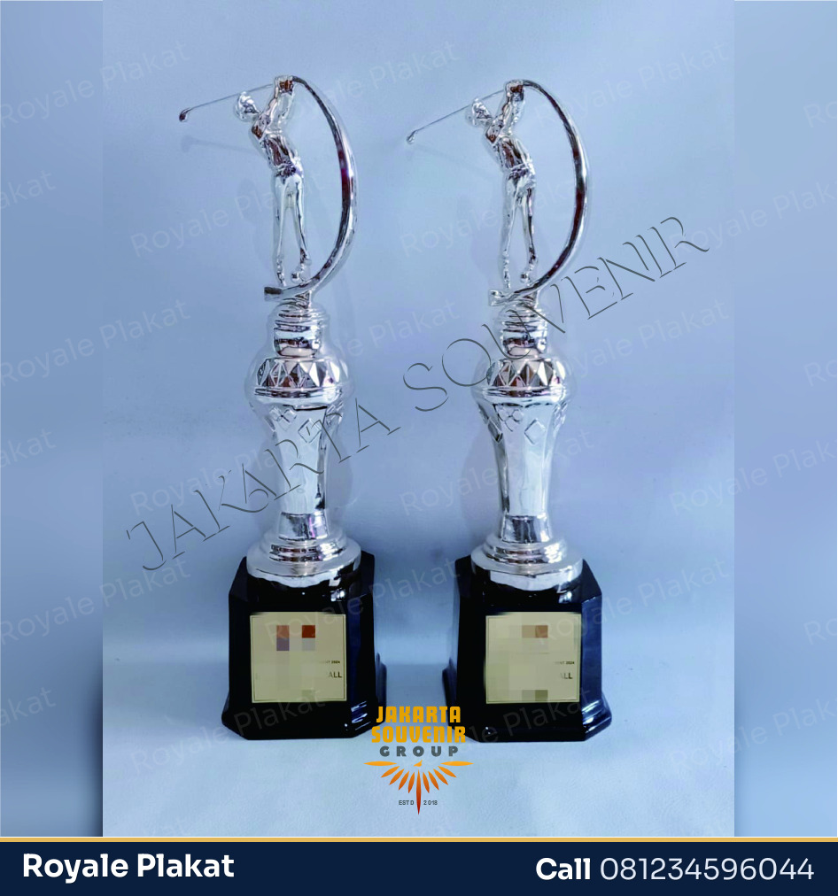 Trophy Fiber Golf Silver - First Trophy