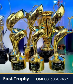Trophy Abstrak Modern