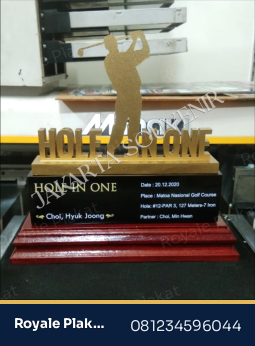 Plakat Resin Golf Mewah