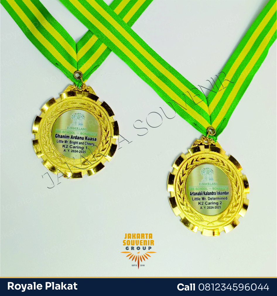 Medali Zinc Alloy Premium