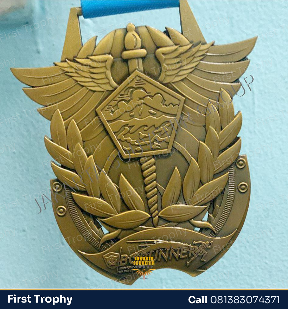 Medali Zinc Alloy Marathon