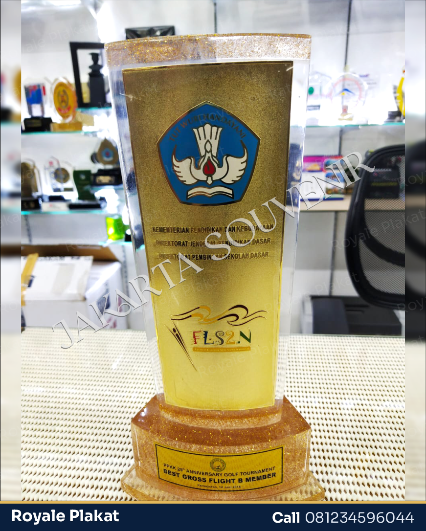 Plakat Resin Pendidikan - First Trophy