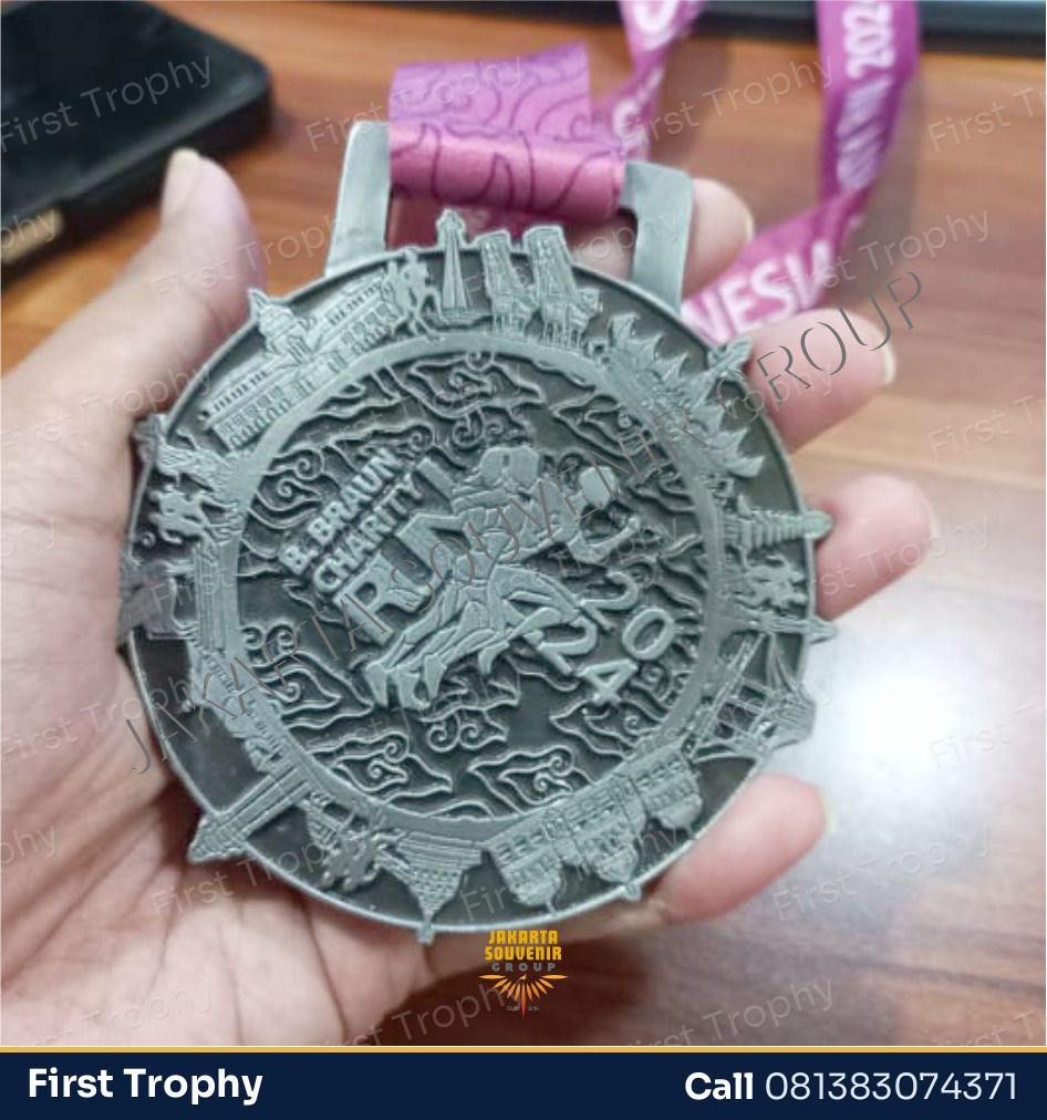 Medali Akrilik Premium 3D