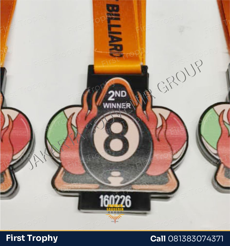 Medali Akrilik Oval