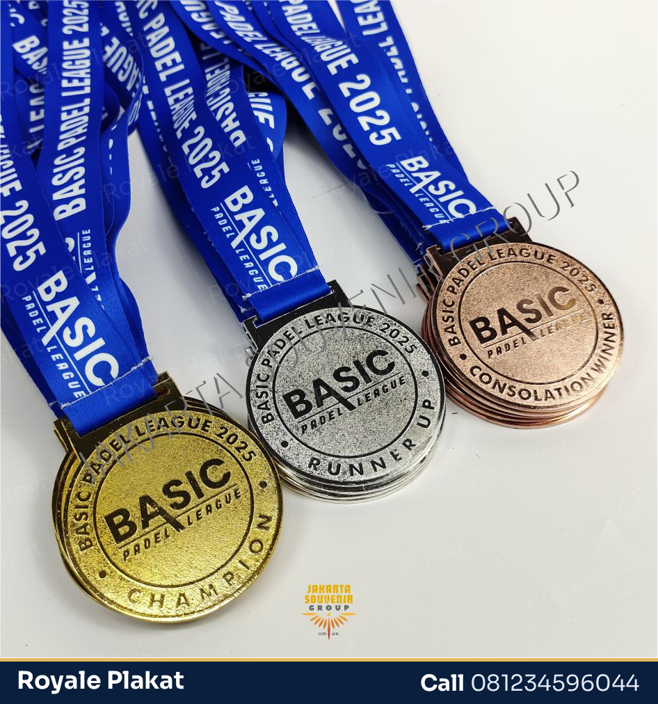 Medali Zinc Alloy Heavy Premium