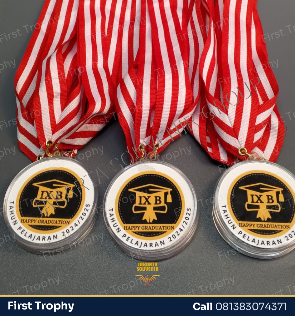 Medali Zinc Alloy Lomba 10K