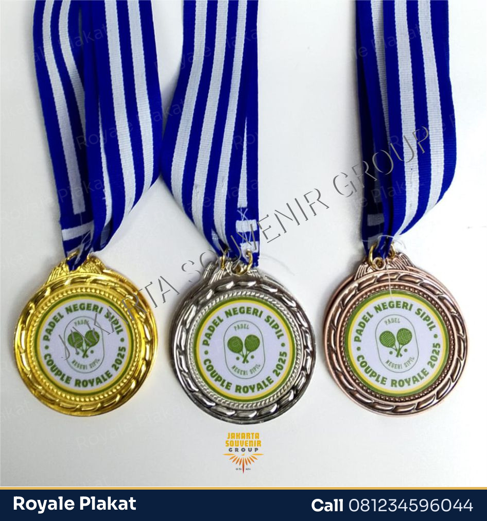 Medali Resin Custom Wedding