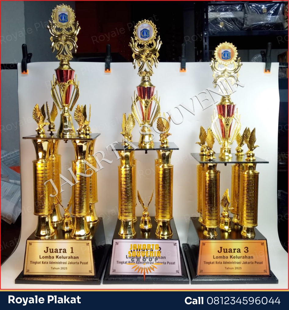 Piala Plastik Set Juara 1-2-3 - First Trophy