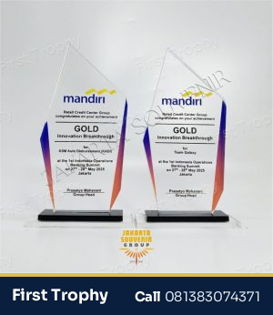 Plakat Akrilik Bank Mandiri