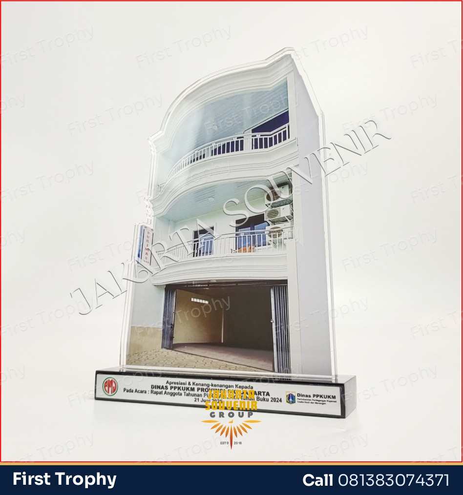 Plakat Akrilik Dinas PUPR - First Trophy